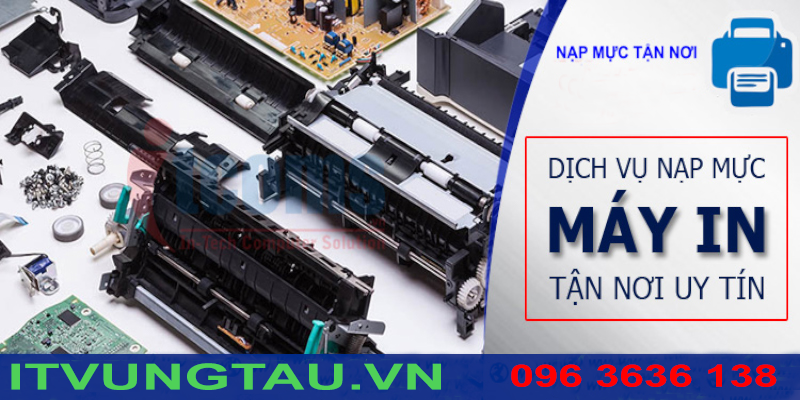 Nạp mực máy in tại Vũng Tàu uy tín