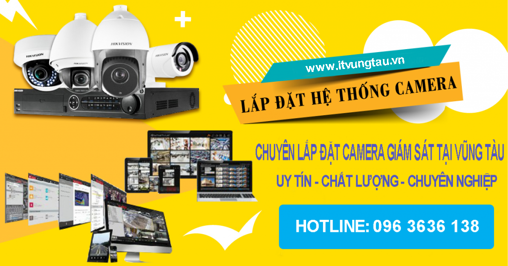 Chuyên lắp đặt camera trọn bộ giá rẻ Vũng Tàu