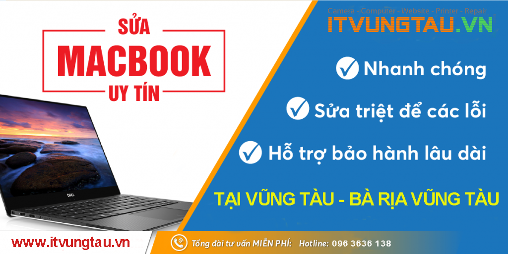 Dịch vụ sửa chữa laptop uy tín tại Vũng Tàu