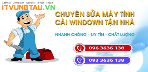 Dịch vụ sữa chữa máy tính laptop vũng tàu