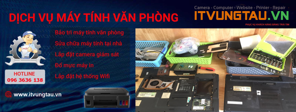 Dịch vụ bảo trì máy tính tại Vũng Tàu