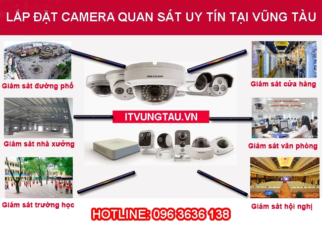 Lắp camera tại Vũng Tàu