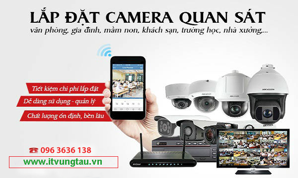Lắp đặt camera tại nhà Vũng Tàu