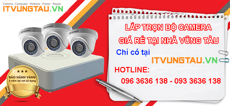 Cửa hàng camera quan sát tại Vũng Tàu