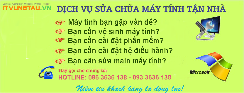 Sửa main lấy ngay tại Vũng Tàu