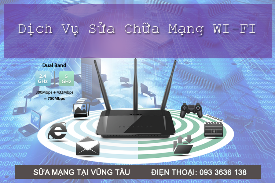 Sửa chữa mạng uy tín tại vũng tàu