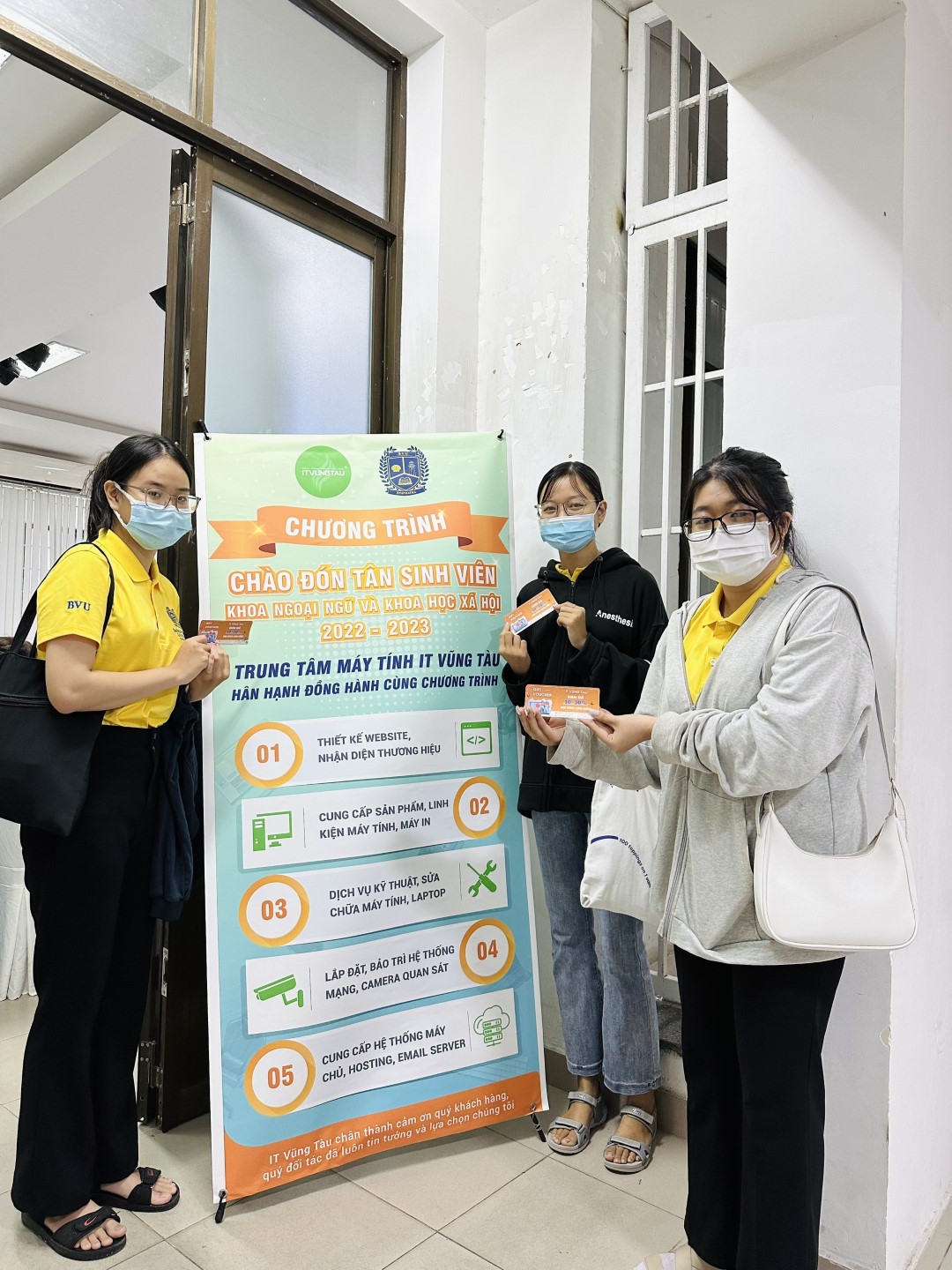 IT Vũng Tàu tặng Voucher cho các bạn Tân Sinh Viên Trường Đại Học Bà Rịa Vũng Tàu