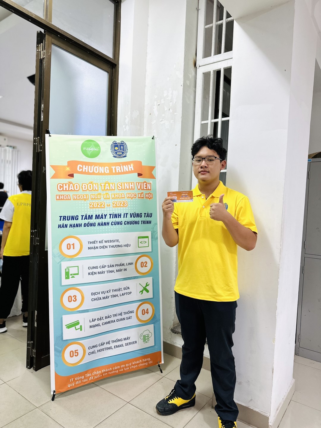 IT Vũng Tàu tặng Voucher cho các bạn Tân Sinh Viên Trường Đại Học Bà Rịa Vũng Tàu