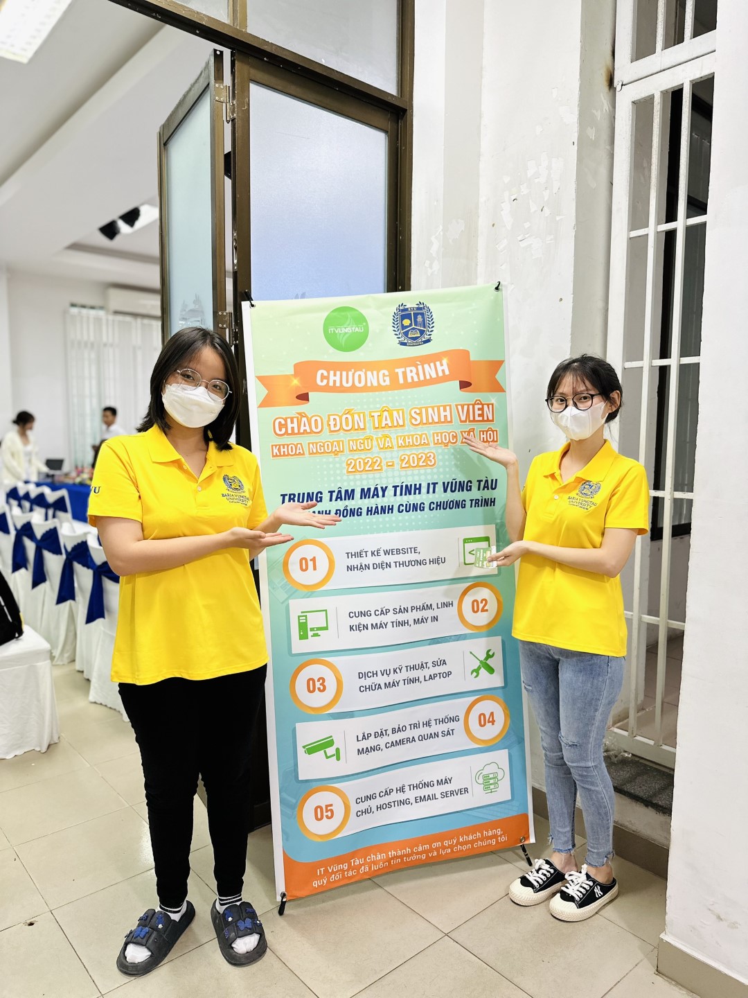 IT Vũng Tàu tặng Voucher cho các bạn Tân Sinh Viên Trường Đại Học Bà Rịa Vũng Tàu