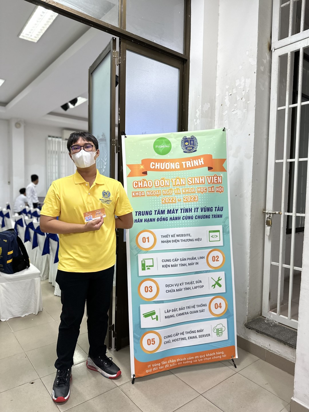 IT Vũng Tàu tặng Voucher cho các bạn Tân Sinh Viên Trường Đại Học Bà Rịa Vũng Tàu