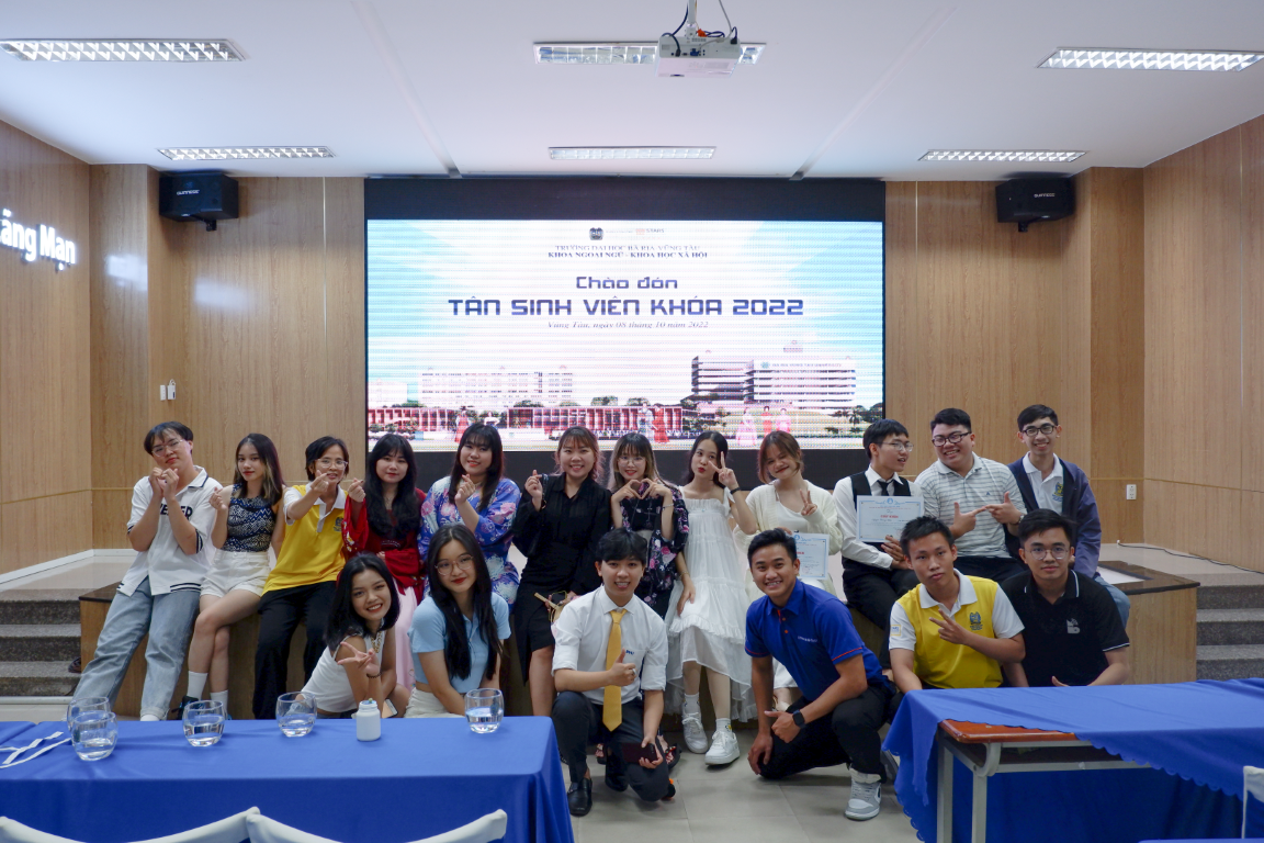 Chào đón tân sinh viên trường Đại Học Bà Rịa Vũng Tàu
