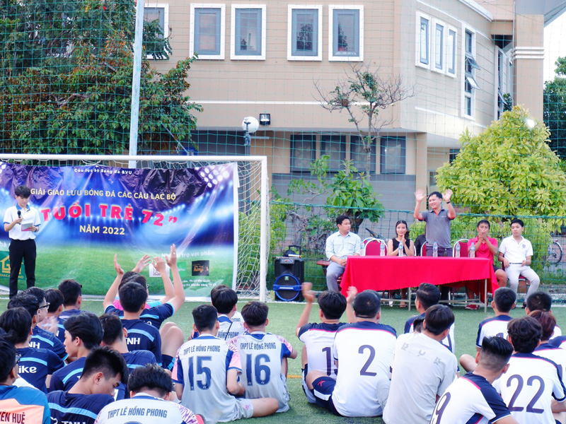 IT Vũng Tàu tài trợ cho giải bóng đá BVU Tuổi Trẻ 72 năm 2022