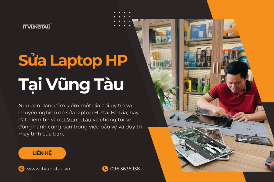 Sửa Chữa Laptop HP Tại Vũng Tàu